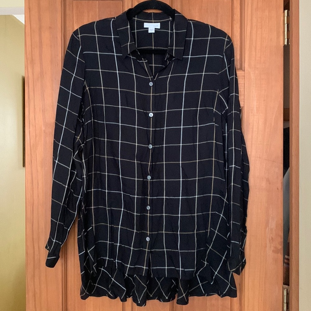 j.jill button front tunic